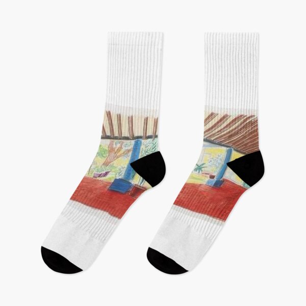 Item preview, David Hockney -  Hotel Acatlán First Day - Signed Print by David Hockney undefinedr designed and sold by LILLIANSTRANGEy.