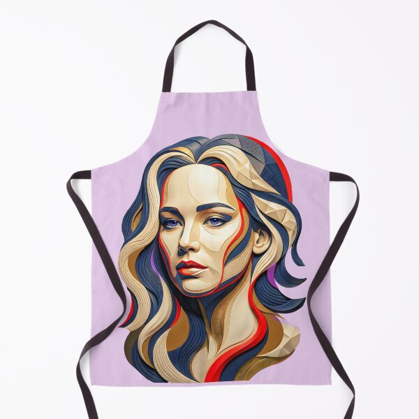 Item preview, Abstract Portrait of Jennifer Lawrence designed and sold by DigitalandPhoto.