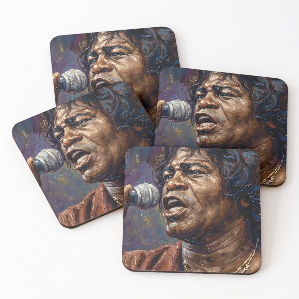 Item preview, James Brown Oil Painting designed and sold by maretsad.