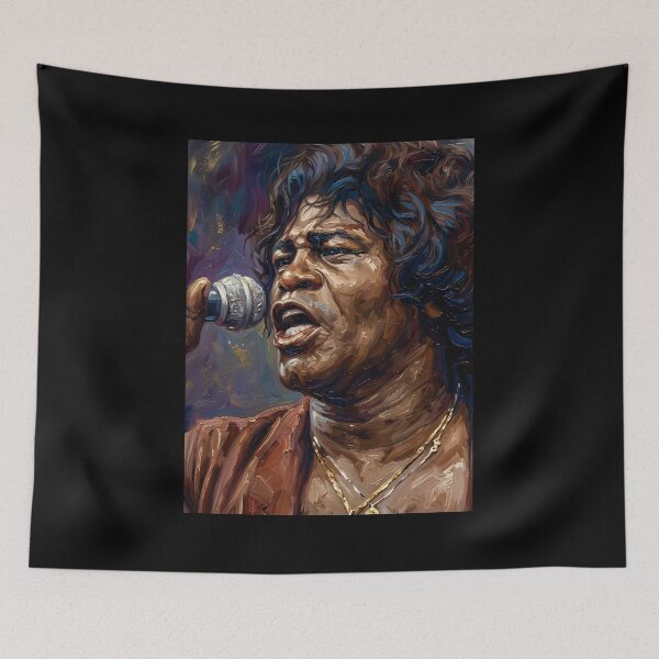 Aperçu de l'œuvre Peinture à l'huile de James Brown créée et vendue par maretsad.