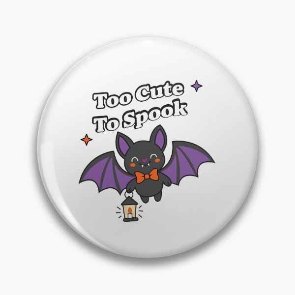 Item preview, Adorable Bat "Too Cute To Spook" designed and sold by PechiStudio.