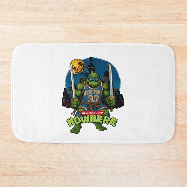 Item preview, Blue Mask Ninja Turtle Nyc Basketball Champion - Retro 90S Martial Arts Katana Leader Blue And Orange Hoops Art | Best Gift designed and sold by sadisto.