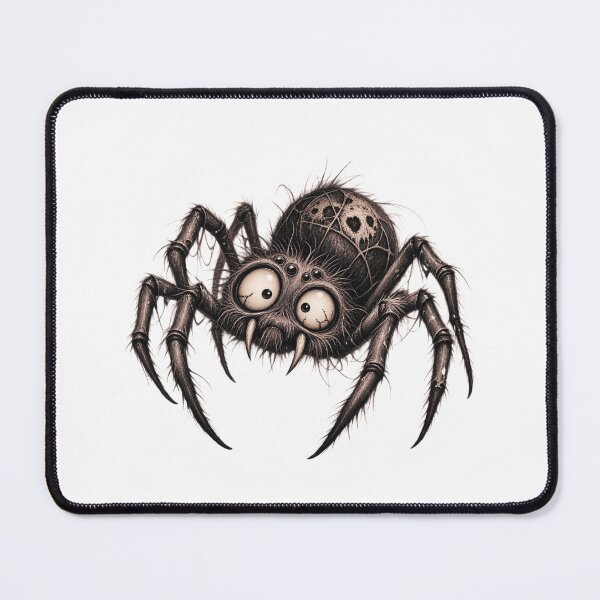 Item preview, Freaky Gothic Spider – Creepy Funny Halloween Spider designed and sold by UnglaublichGut.