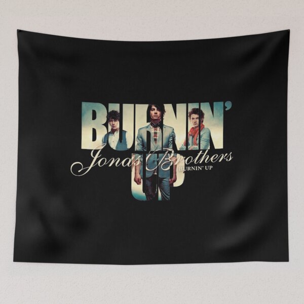 Item preview, Jonas Brothers Burnin Up Graphic designed and sold by RolinSichuqi.