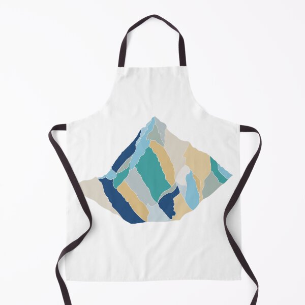 Item preview, Cold Light K2 - Geometric Alpine Peak Art designed and sold by iampaulmorris.