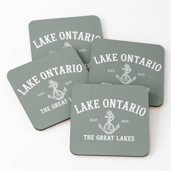 Item preview, Lake Ontario Est 1615, Lakes Vintage 2 designed and sold by haloochichi.