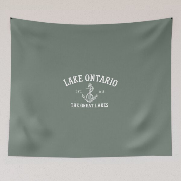 Item preview, Lake Ontario Est 1615, Lakes Vintage 2 designed and sold by haloochichi.