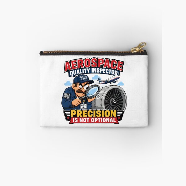 Item preview, Aerospace Quality Inspector Precision Is Not Optional Aviation Engineering Funny Gift designed and sold by CleverRaccoon.