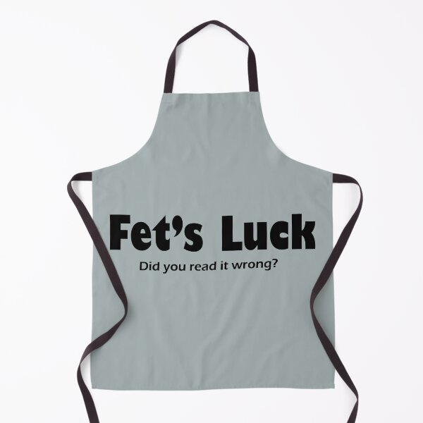 Item preview, Fet's Luck Wordplay Typography Design designed and sold by littlepiptales.