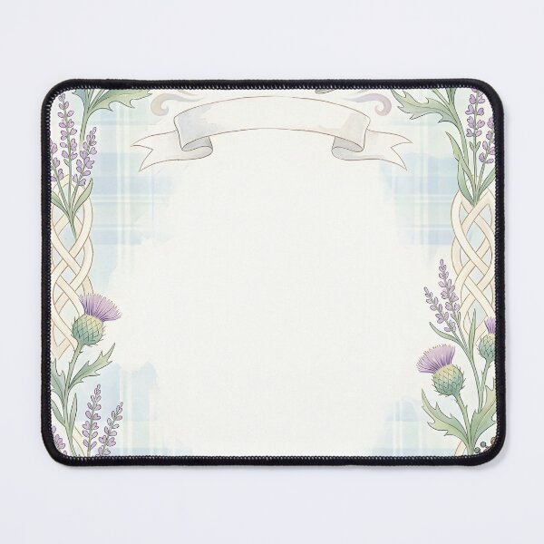 Item preview, Celtic Thistle Music Floral Frame designed and sold by ArtlightStudio.
