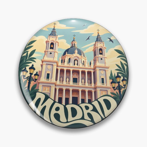 Item preview, Madrid España: Catedral de la Almudena Icon designed and sold by CircinusStore.