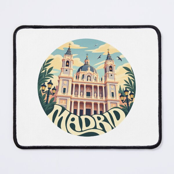 Item preview, Madrid España: Catedral de la Almudena Icon designed and sold by CircinusStore.