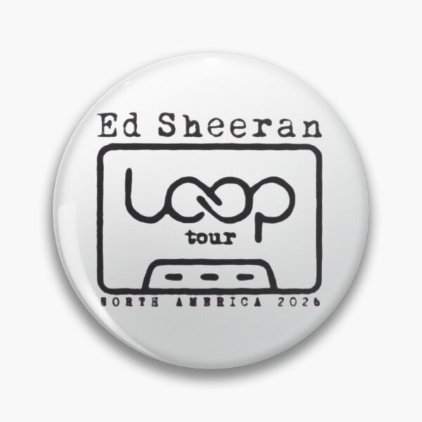 Item preview, Ed Sheeran Loop Tour Iconic Music Tour Design designed and sold by StainedMoons.