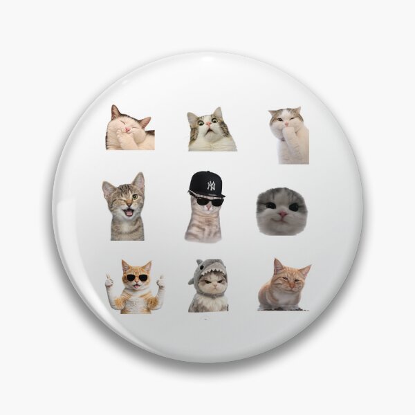 Item preview, Cats and funny memes sticker bundle designed and sold by t-patterns.