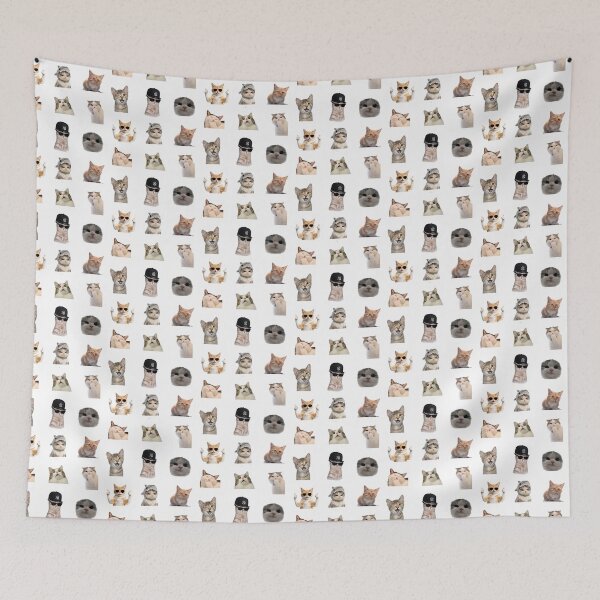 Item preview, Cats and funny memes sticker bundle designed and sold by t-patterns.