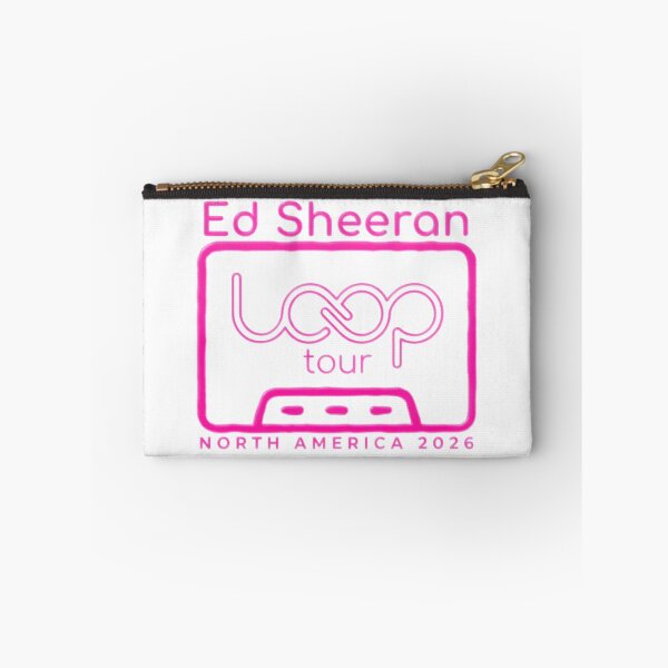 Item preview, Ed-Sheeran-Loop-Tour Neon Pink designed and sold by StainedMoons.