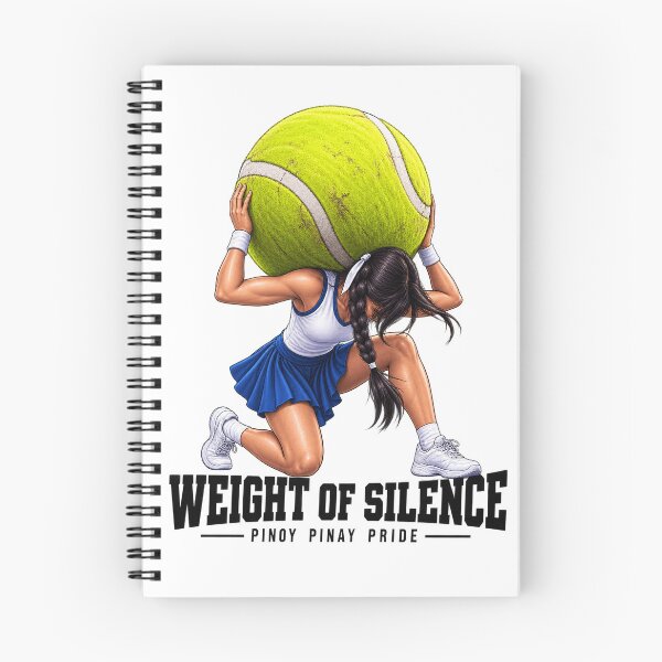 Item preview, Weight of Silence - Pinoy Pride Tennis Art designed and sold by simplehcity.