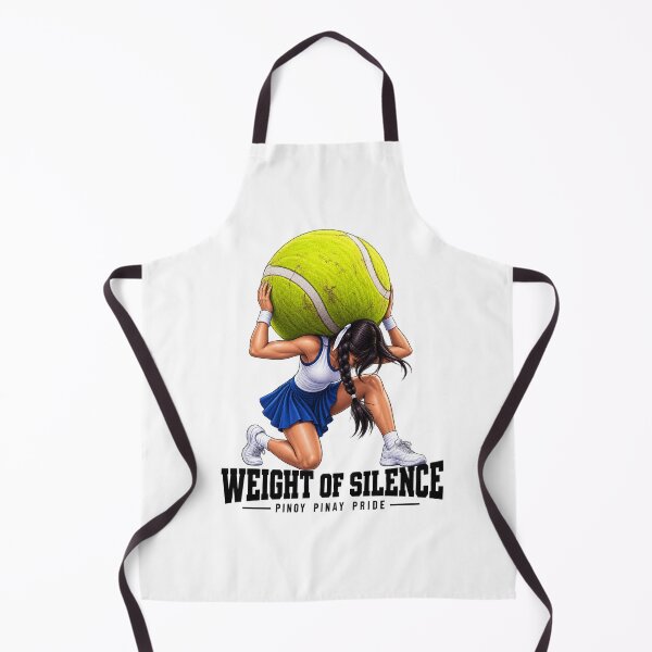 Item preview, Weight of Silence - Pinoy Pride Tennis Art designed and sold by simplehcity.