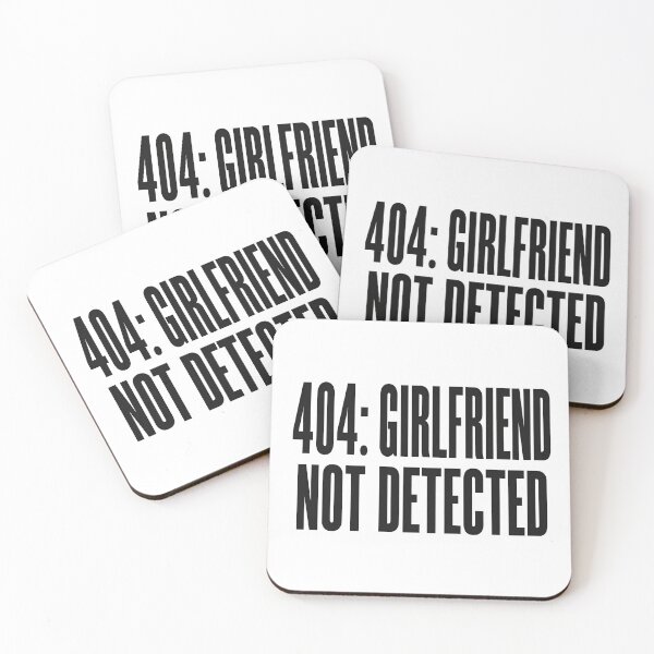 Item preview, 404 Girlfriend Not Detected Funny Tech Meme Graphic T-Shirt designed and sold by Everly Ink Co..