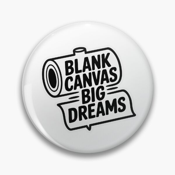 Item preview, Blank Canvas, Big Dreams Art Teacher Quote designed and sold by NiftyWrx.
