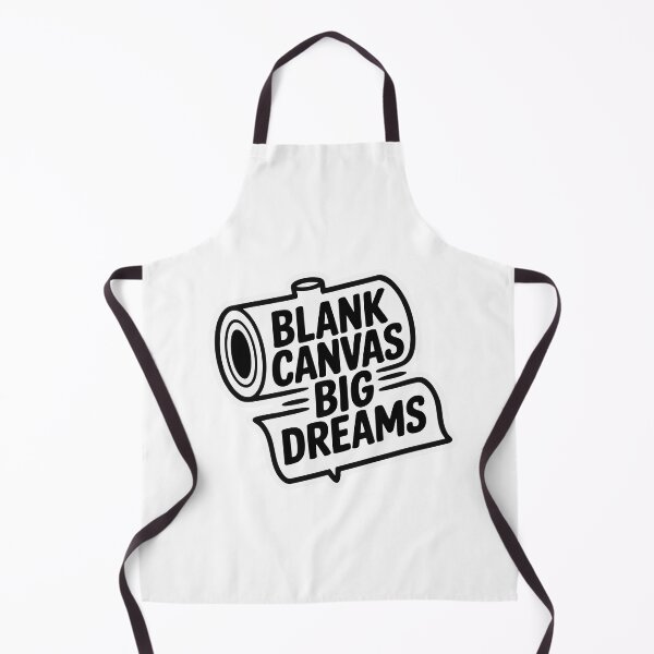 Item preview, Blank Canvas, Big Dreams Art Teacher Quote designed and sold by NiftyWrx.