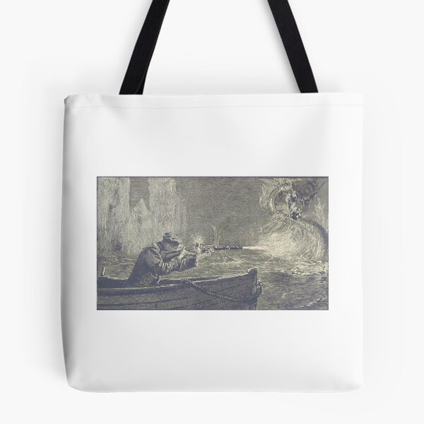 Item preview, Antique Sea Monster Hunter Engraving designed and sold by Antique Science Press.