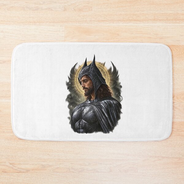 Item preview, Jesus Wearing Batman Suit The Dark Knight Savior Mashup designed and sold by dartoffofo⭐⭐⭐⭐⭐.