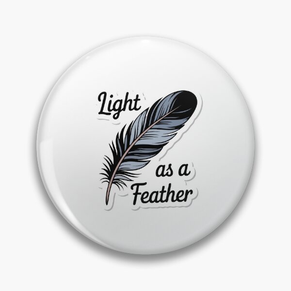 Item preview, Light as a Feather Minimalist Feather designed and sold by NiftyWrx.