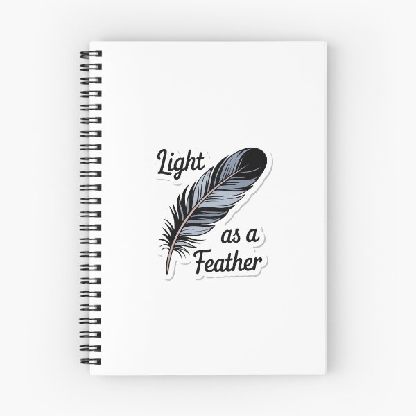 Item preview, Light as a Feather Minimalist Feather designed and sold by NiftyWrx.