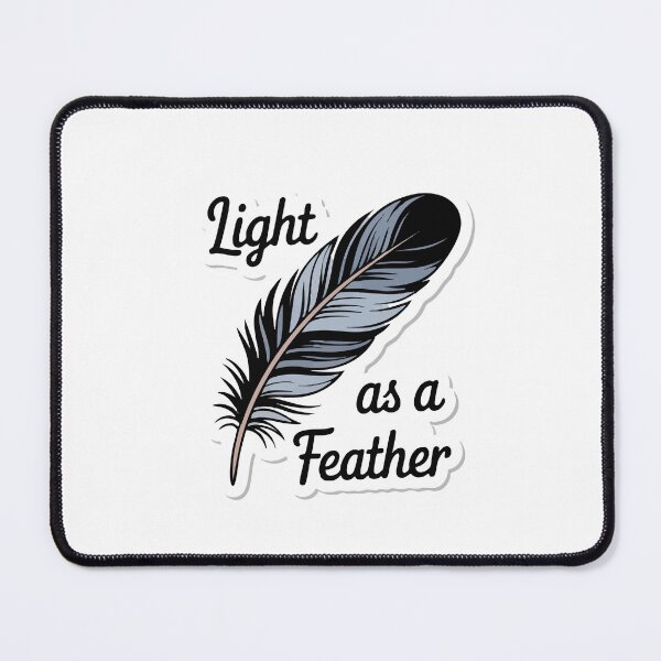 Item preview, Light as a Feather Minimalist Feather designed and sold by NiftyWrx.