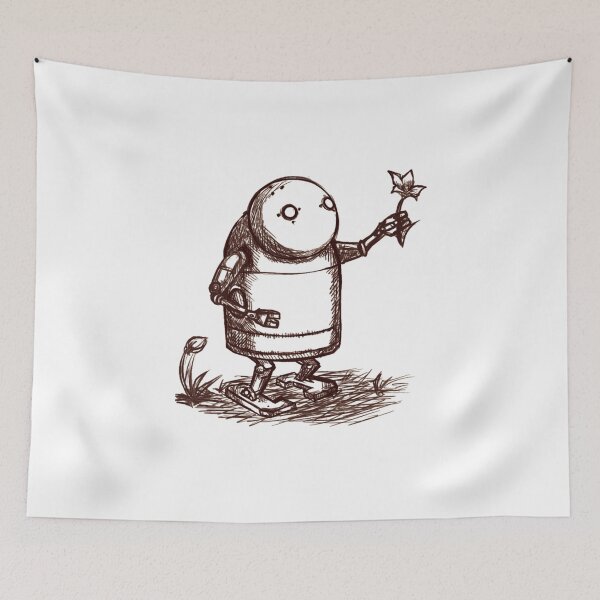 Item preview, NieRAutomata Robot Premium  designed and sold by Alexandra Stanley.