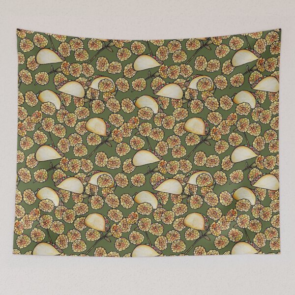 Item preview, Caléndulas amantes de los tacos designed and sold by lacychenault.
