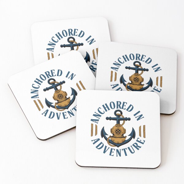 Item preview, Anchored in Adventure Scuba Emblem designed and sold by NiftyWrx.