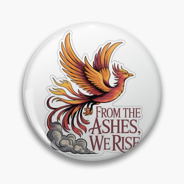 Item preview, Phoenix Rebirth Spiritual Symbol designed and sold by NiftyWrx.