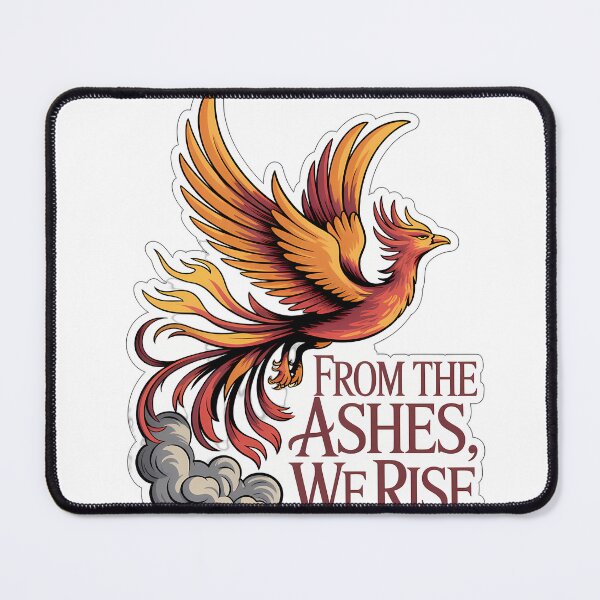 Item preview, Phoenix Rebirth Spiritual Symbol designed and sold by NiftyWrx.