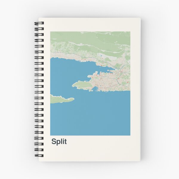 Item preview, Split Minimalistic Map Art designed and sold by MapsNerd.