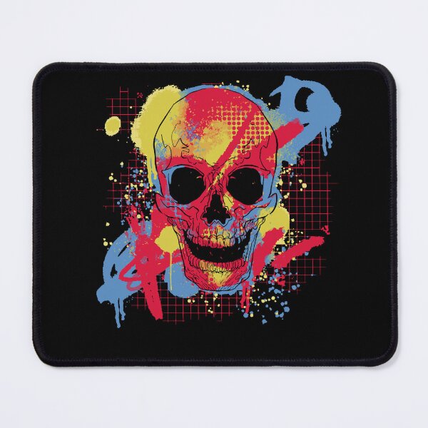 Item preview, Colorful Graffiti Skull Urban Streetwear Paint Splatter Art designed and sold by Hilal-Studio.