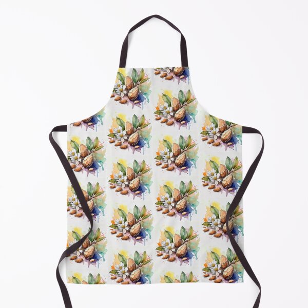 Item preview, Watercolor Almonds and Blossom Botanical Art designed and sold by HappyOops.