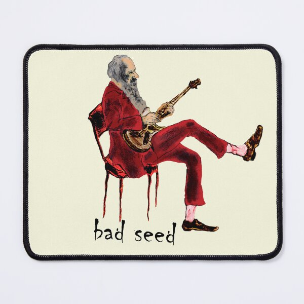 Item preview, Warren Ellis – Bad Seed – Guitar Portrait – Cult Music Illustration designed and sold by FULLER FACTORY.