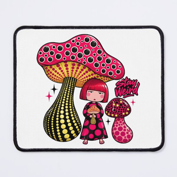 Item preview, Kusama Mushroom Girl designed and sold by MOFAPPAREL.