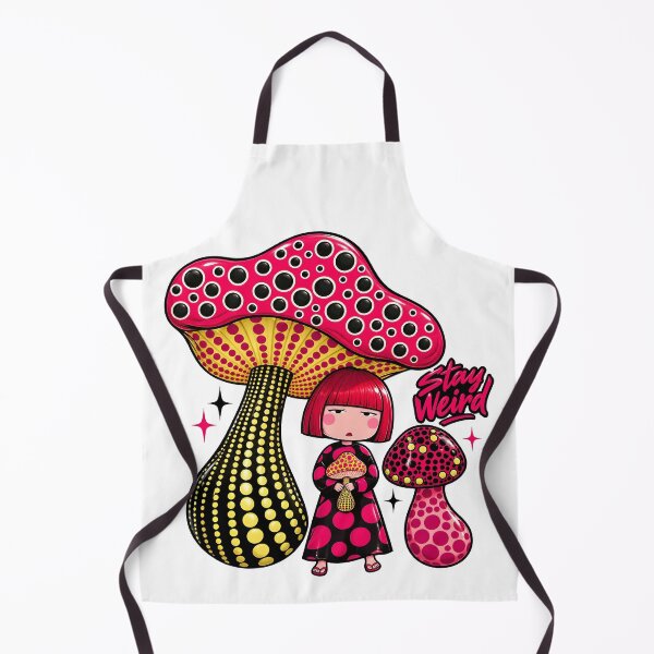 Item preview, Kusama Mushroom Girl designed and sold by MOFAPPAREL.