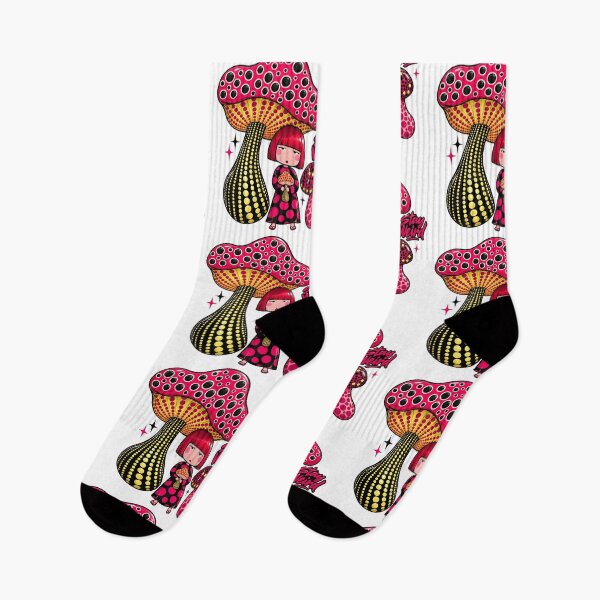 Item preview, Kusama Mushroom Girl designed and sold by MOFAPPAREL.
