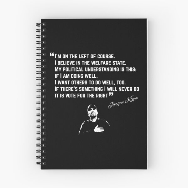 Item preview, I Am On The Left Of Course, Klopp Quote   designed and sold by Mellypeterson.