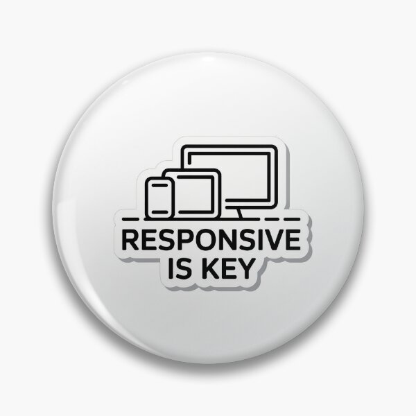 Item preview, Responsive Is Key Web Design Quote designed and sold by NiftyWrx.