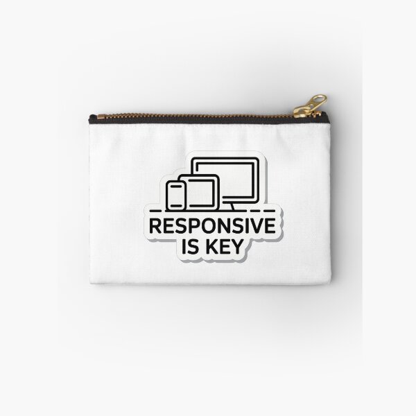 Item preview, Responsive Is Key Web Design Quote designed and sold by NiftyWrx.