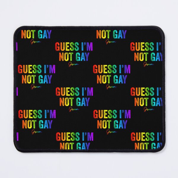 Item preview, Guess I'M Not Gay Funny Groom Crew Bachelor Party Stag Mens designed and sold by Eat-Apples.