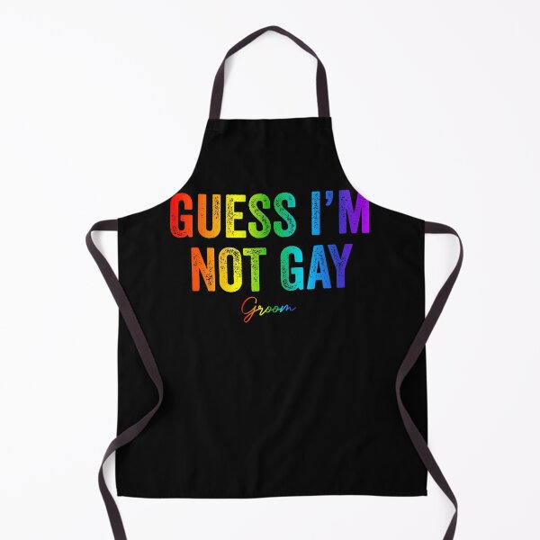 Item preview, Guess I'M Not Gay Funny Groom Crew Bachelor Party Stag Mens designed and sold by Eat-Apples.