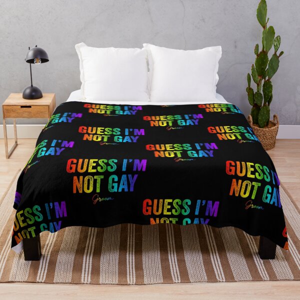 Item preview, Guess I'M Not Gay Funny Groom Crew Bachelor Party Stag Mens designed and sold by Eat-Apples.