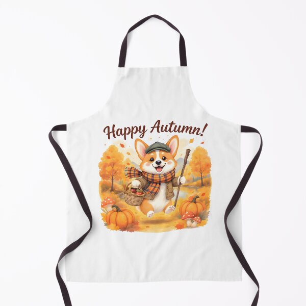 Item preview, Adorable Fall Corgi Art designed and sold by Kedspicedesign.