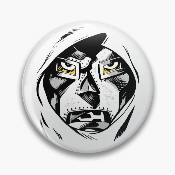 Item preview, Vintage Doctor Victor Von D Face  designed and sold by sanasoniro.
